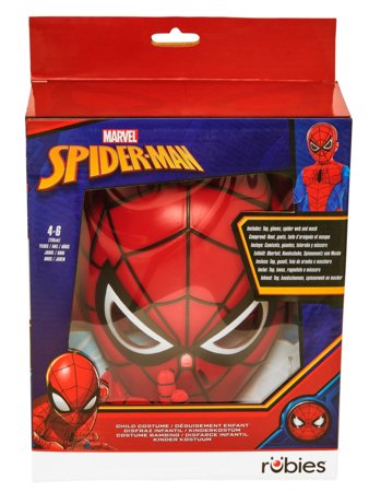  Rubies kostiumas Spider-Man, 1002224XS000, 4-6 metų 