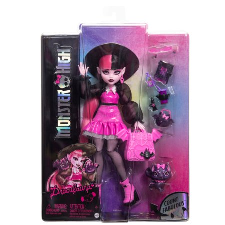 MONSTER HIGH lėlė Drakulaura, HRP64 