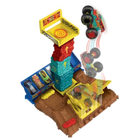 HOT WHEELS rinkinys Džipų monstrų pusfinalių kovų arena asort, HNB92 HNB92