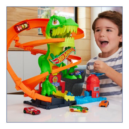 HOT WHEELS rinkinys Dinozauras Gaisrinėje, JBM73 