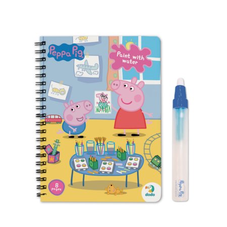 DODO vandens spalvinimo knyga Peppa Pig, 200443 