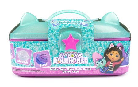 GABBY'S DOLLHOUSE rinkinys pasigamink savo vonios burbulų laikymo dėžutę, 70-0010 