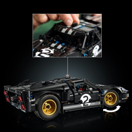 42223 LEGO® Technic Lenktyninis automobilis 1966 Ford GT40 MKII 