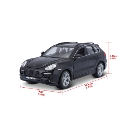 BBURAGO 1:24 Automodelis Porshe Cayenne turbo, 18-21056 BK 