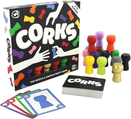 BRAIN GAMES stalo žaidimas Corks EN, PRP#GF12883 