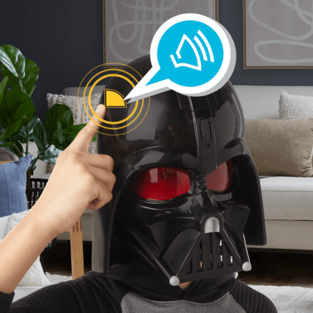 STAR WARS Dark Vader elektroninė kaukė, F9498 