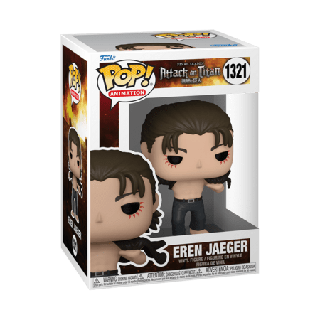 FUNKO POP! vinilinė figūrėlė: Attack on Titan - Eren Jeager, 67926 