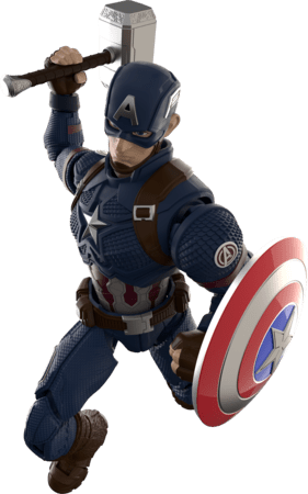 Blokees transformeris  Marvel Heros - Champion Class Captain America, 81115 