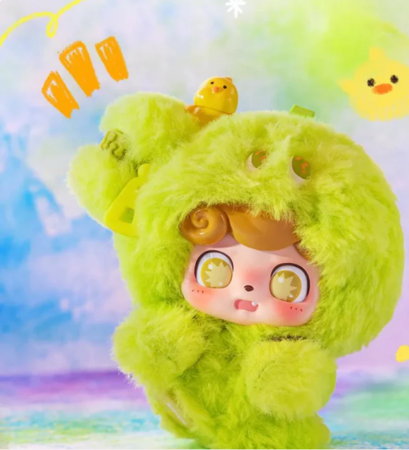 Q.KID kolekcinė figūrėlė Emotional Hairy Monsters, JO-2025025 