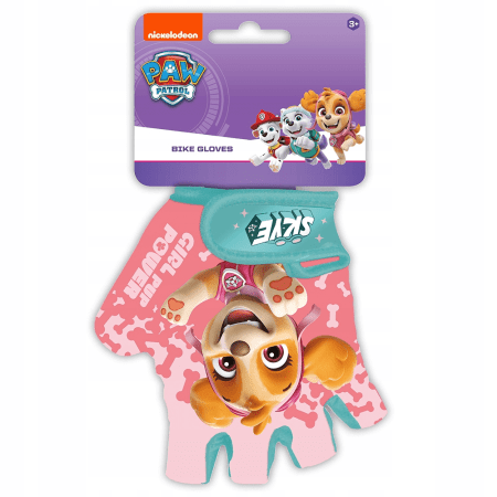 SEVEN POLSKA dviratininko pirštinės PAW PATROL, 3410, rožinės 