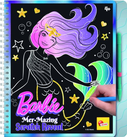 LISCIANI Barbie Mer-mazing braižymo knyga, 12327 