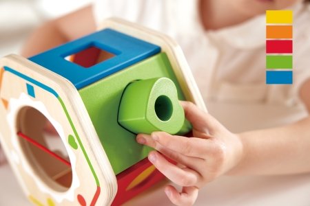 HAPE kaladėlės Shape Sorter, E0516A 