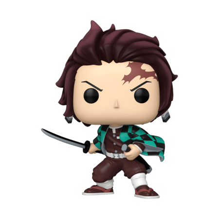 FUNKO POP! JUMBO vinilinė figūrėlė: Demon Slayer - Tanjiro Kamado, 83720 
