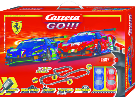 CARRERA GO racing set Ferrari Power Racing, 20062575 