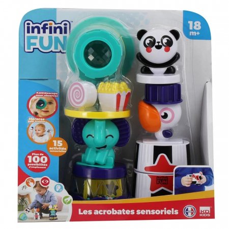 INFINI FUN sensorinės akrobatų kaladėlės, I20530 I20530