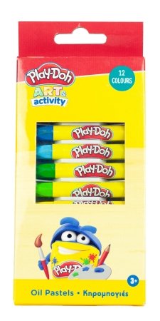 PLAYDOH aliejinės pastelės 12vnt., 320-30000 