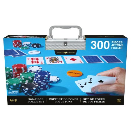 SPINMASTER GAMES stalo žaidimas Poker,  6065367 