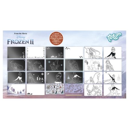 TOTUM FROZEN nutrinamų paveikslėlių knyga, 681439 