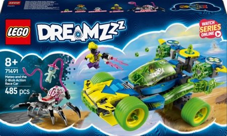 71491 LEGO® DREAMZzz™ Mateo ir Z-Blob lenktyninis veiksmo automobilis 