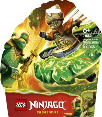 71850 LEGO® NINJAGO® Lloyd prieš žemės suktuką-monstrą 