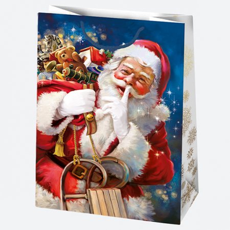 Krepšelis dovanoms kalėdinis  T17 XXL, 5901720700544 5901720700544