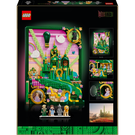 75685 LEGO® Wicked Emerald City kabinamas meno kūrinys 