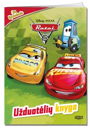 Ratai 3 Užduotėlės su lipdukais, 9786090509074 