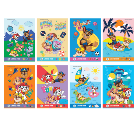 DODO vandens spalvinimo knyga Šunyčiai patruliai - atostogos, 200629 