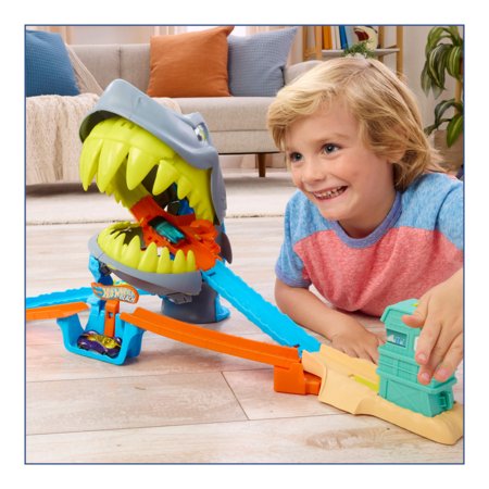 HOT WHEELS City rinkinys – Ryklio paplūdimio trasa, JHL96 