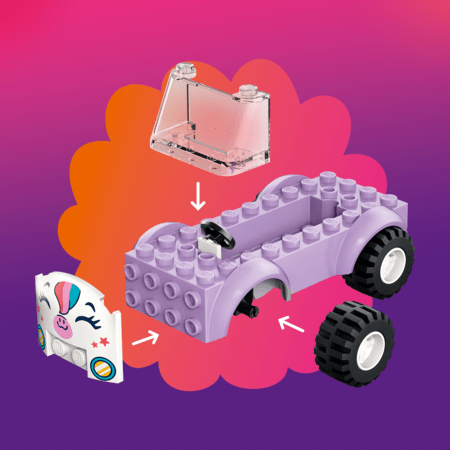 42675 LEGO® Friends Vienaragio torto pristatymo automobilis 