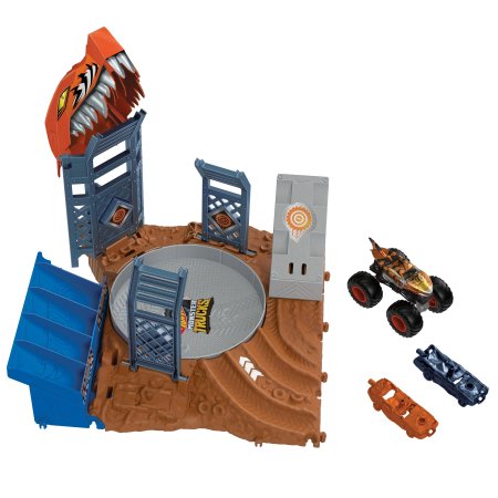 HOT WHEELS rinkinys Džipų monstrų pusfinalių kovų arena asort, HNB92 HNB92