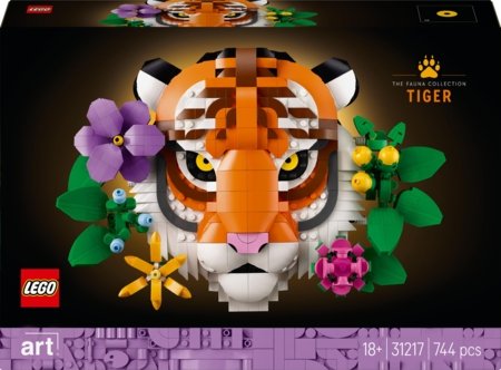 31217 LEGO® Art Gyvūnų kolekcija – tigras 