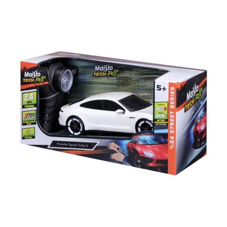 MAISTO TECH 1:24 RC automobilis Porshe Taycan turbo S, 81528 