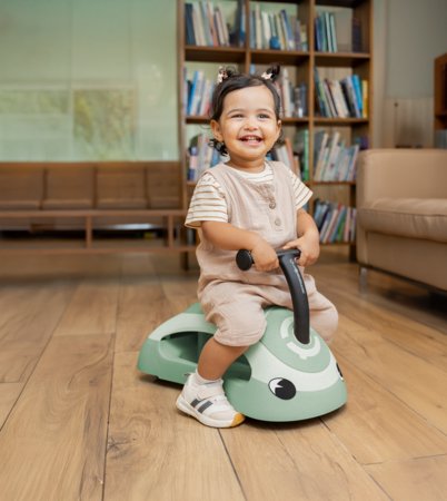 GLOBBER paspiriama mašinėlė Walk 'n Roll 2in 1 Ecologic, pistacinis, 830-505 