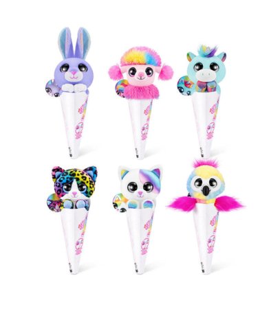 COCO CONES pliušinis žaislas Rainbow asort., 9631SQ1 