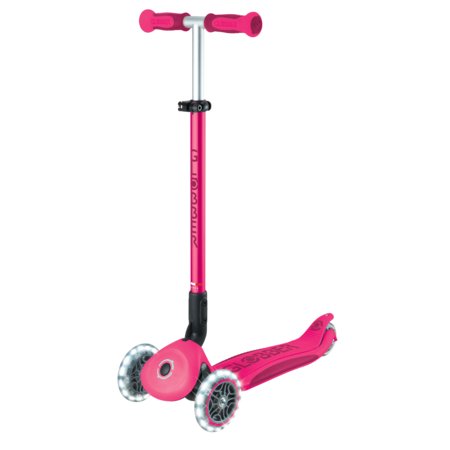 GLOBBER paspirtukas Go Up Deluxe Lights, fuksija, 748-610 