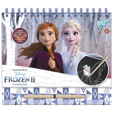 TOTUM FROZEN nutrinamų paveikslėlių knyga, 681439 