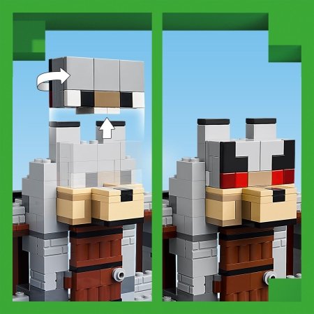 21261 LEGO® Minecraft™ Vilkų tvirtovė 