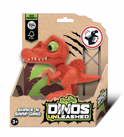 DINOS UNLEASHED dinozauras Shake'N Snap, asort., 31149 31149
