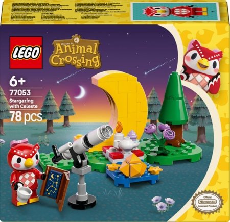 77053 LEGO® Animal Crossing™ Žvaigždžių stebėjimas su Celeste 
