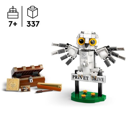 76425 LEGO® Harry Potter™ Hedviga ketvirtame Ligustrų gatvės name 