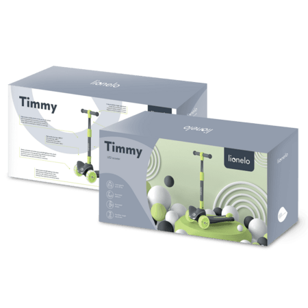 LIONELO paspirtukas TIMMY, Green lime, LO-TIMMY 