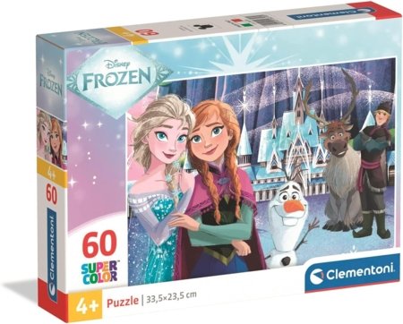 CLEMENTONI FROZEN dėlionė, 60 det., 26318 