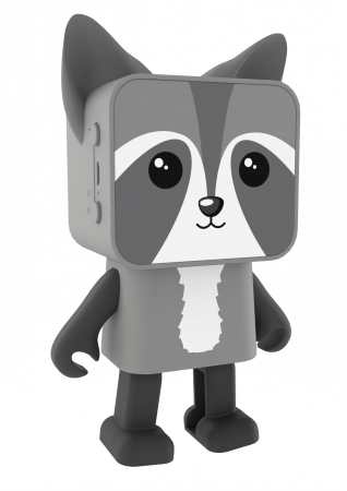 MOB DESIGN garsiakalbis Dancing Animal Raccoon, DA-22-02 DA-22-02