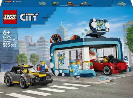 60497 LEGO® City Įvažiuojamoji automobilių plovykla 