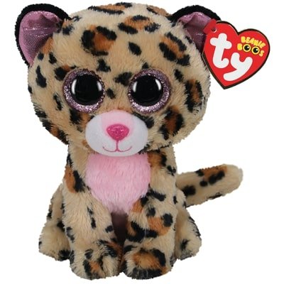 TY Beanie Boos leopardas LIVVIE marga, TY36367 TY36367