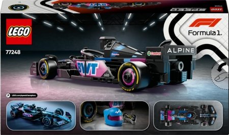77248 LEGO® Speed Champions Lenktyninis automobilis BWT Alpine F1® Team A524 