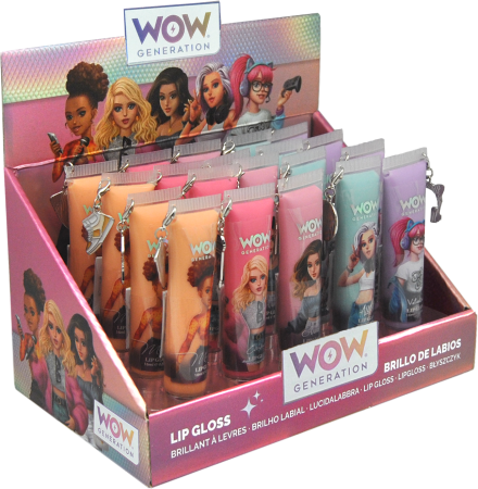 WOW GENERATION lūpų blizgis su pakabuku, WOW00012 
