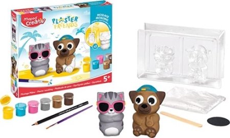 MAPED CREATIV Plaster Friends gipso formavimo rinkinys, 229072070000 