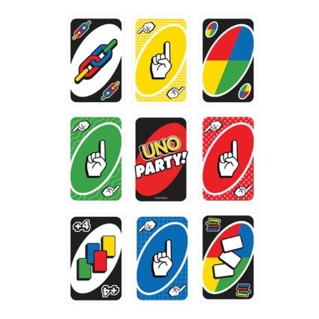 MATTEL GAMES UNO kortos Party, HMY49 HMY49